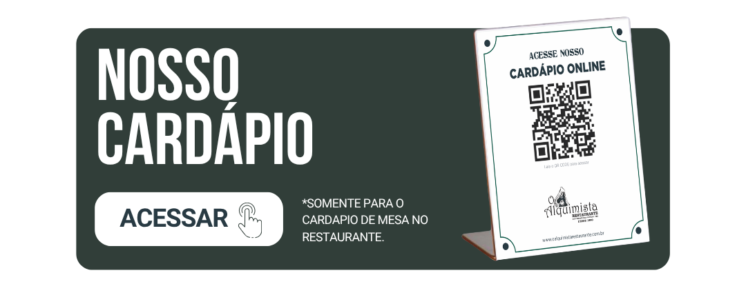 Nosso Cardápio de Mesa